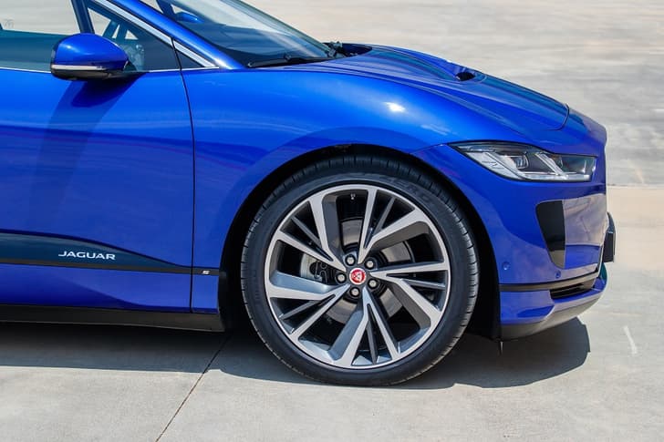 Short bonnet a departure from Jaguar's typical look.